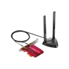 TP-LINK | AX3000 Wi-Fi 6 Bluetooth 5.0 PCIe Adapter | TX3000E | 2.4GHz/5GHz | Antenna type 2xHigh-Gain External Antennas | 574+2402 Mbit/s