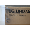 SALE OUT. LG 32UL750-W 32” IPS/3840x2160/16:9/4ms/350cd/m2/ HDMI USB USB-C DisplayPort LG 32UL750-W 32 ", VA, 4K UHD, 3840 x 2160, 4 ms, 350 cd/m², White, DAMAGED PACKAGING