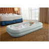 Intex Kids Travel Bed Set (Airbed with 68612 Hand Pump), 107x168x25cm, Age 3-6, Beige