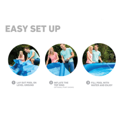 Intex Easy Set Pool Blue, Age 6+, 305x61 cm | 28116NP