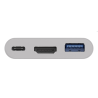 USB-C to HDMI/USB-C/USB-A 3.0 Multiport Adapter | White | year(s)