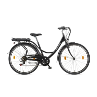 Telefunken Senne, City E-Bike, Motor power 250 W, Wheel size 28 ", Warranty 24 month(s), Black | 282686