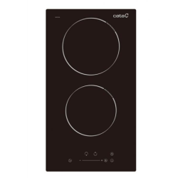CATA Hob ISB 3002 BK Induction, Number of burners/cooking zones 2, Touch control, Timer, Black | 08003204
