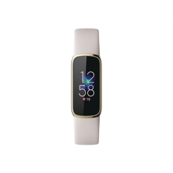 Fitbit | Luxe | Fitness tracker | Touchscreen | Heart rate monitor | Activity monitoring 24/7 | Waterproof | Bluetooth | Soft Gold/Porcelain White | FB422GLWT