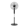 ETA | Naos Fan | ETA260790000 | Stand Fan | Black | Diameter 43 cm | Number of speeds 4 | Oscillation | 50 W | Yes