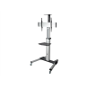 Tripp Lite | Floor stand | Rolling TV/LCD Mounting Cart DMCS3270XP 32-70", up to 68kg, laptop shelf up to 4.9kg, VESA from 200 to 600mm | Rotate, Swivel | 32-70 " | Maximum weight (capacity) 68 kg | Black/Silver