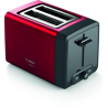 Bosch TAT4P424 DesignLine Toaster, 970 W, 2 slots, Red Bosch | TAT4P424 | DesignLine Toaster | Power 970 W | Number of slots 2 | Housing material Stainless Steel | Red/Black