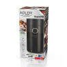 Adler | AD4446bs | Coffee grinder | 150 W | Coffee beans capacity 75 g | Lid safety switch | Number of cups  pc(s) | Black