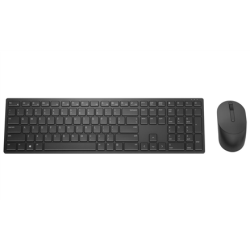 Dell | Pro Keyboard and Mouse | KM5221W | Keyboard and Mouse Set | Wireless | Batteries included | EE | Black | Wireless connection | 580-AJRZ