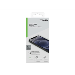 Belkin ScreenForce Apple, iPhone 12 mini, Tempered glass, Clear Screen Protector | SFA008ec