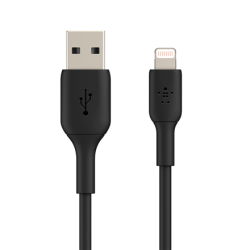 Belkin BOOST CHARGE Lightning to USB-A Cable Black, 0.15 m | CAA001bt0MBK