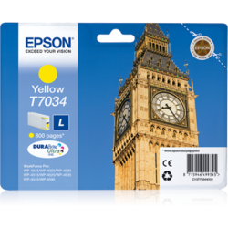 Epson T7034  Ink cartrige, Yellow | C13T70344010