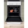 INDESIT | Cooker | IS5V8GMW/E | Hob type Vitroceramic | Oven type Electric | White | Width 50 cm | Grilling | Depth 60 cm | 57 L