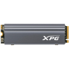 ADATA XPG GAMMIX S70 1000 GB, SSD form factor M.2 2280, SSD interface PCIe Gen4x4, NVMe 1.4, Write speed 5500 MB/s, Read speed 7400 MB/s
