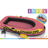 Intex Explorer Pro 300 Set Inflatable Boat With Oars and Pump Red/Yellow