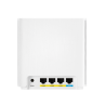 Router | ZenWiFi XD6 (W-2-PK) | 574+4804 Mbit/s | 10/100/1000 Mbit/s | Ethernet LAN (RJ-45) ports 3 | Mesh Support Yes | MU-MiMO Yes | No mobile broadband | Antenna type Internal antenna x 6 | month(s)