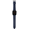 LAUT PRESTIGE, Watch Strap for Apple Watch, 42/44mm, Indigo, Genuine Leather; Stainless Steel Buckle and Connectors