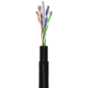 Goobay | CAT 6 Outdoor-patch cable, U/UTP | 94393 | Black