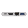 Goobay | USB-C Multiport Adapter (HDMI + Ethernet, PD) | 62105