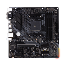 Asus TUF GAMING A520M-PLUS Processor family AMD, Processor socket AM4, DDR4 DIMM, Memory slots 4, Supported hard disk drive interfaces 	SATA, M.2, Number of SATA connectors 4, Chipset  AMD A520, Micro ATX | 90MB14Y0-M0EAY0
