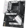 Asus | ROG STRIX B550-A GAMING | Processor family AMD | Processor socket AM4 | DDR4 DIMM | Memory slots 4 | Supported hard disk drive interfaces 	SATA, M.2 | Number of SATA connectors 6 | Chipset AMD B550 | ATX