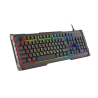 Genesis Rhod 400 RGB Gaming keyboard, RGB LED light, RU, Black, Wired