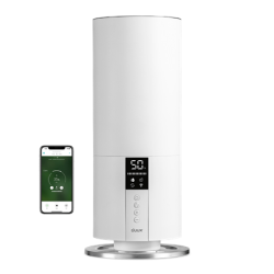 Duux | Beam Mini Smart | Humidifier Gen 2 | Air humidifier | 20 W | Water tank capacity 3 L | Suitable for rooms up to 30 m² | Ultrasonic | Humidification capacity 300 ml/hr | White | m³ | DXHU13