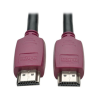 Tripp Lite HDMI Cable with Ethernet P569-006-CERT Burgundy, HDMI to HDMI, 1.83 m