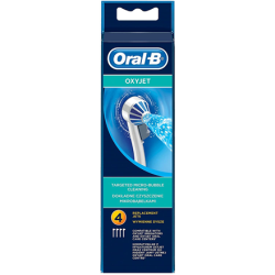 Oral-B Toothbrush Heads, OxyJet ED 17-4  Heads, For adults, Number of brush heads included 4, White | ED17-4