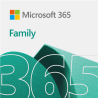 Programa biurui Microsoft 365 Family, iki šešių žmonių, vieniem metam, ESD versija, elektroninė licenzija