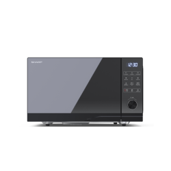 Sharp Microwave Oven with Grill, Flatbed YC-GC52FE-B Free standing, 900 W, Convection, Grill, Black