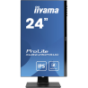 Iiyama Monitor XUB2490HSUC-B1 23.8 ", IPS, FHD, 1920 x 1080, 16:9, 4 ms, 250 cd/m², Black, 60 Hz