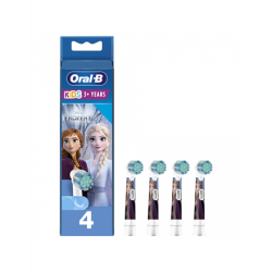 Oral-B | EB10 4 Frozen II | Toothbruch replacement | Heads | For kids | Number of brush heads included 4 | Number of teeth brushing modes Does not apply | EB10 4 refill Frozen II