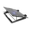 Natec Laptop cooling pad IORA 813 g, Black, 260 x 380 x 28 mm