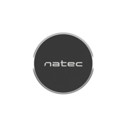 Natec Magnetic Air Vent Car Holder For Smartphone FIERA Black/Silver, Adjustable, 360 ° | NKP-1091