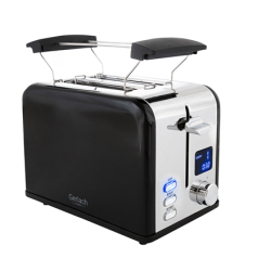 Gerlach Toaster GL 3221 Power 1100 W, Number of slots 2, Housing material Plastic, Black | GL 3221 Black