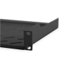 Digitus | Fixed Shelf for Racks | DN-19 TRAY-1-SW | Black | The shelves for fixed mounting can be installed easy on the two front 483 mm (19“) profile rails of your 483 mm (19“) network- or server cabinet. Due to their stable, perforated steel sheet with a high load capacity, they are the optimal surface for components which are not 483 mm (19”) suitable
