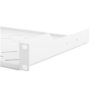 Digitus | Fixed Shelf for Racks | DN-97609 | White | The shelves for fixed mounting can be installed easy on the two front 483 mm (19“) profile rails of your 483 mm (19“) network- or server cabinet. Due to their stable, perforated steel sheet with a high load capacity, they are the optimal surface for components which are not 483 mm (19”) suitable