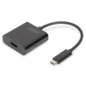 Digitus USB Type-C to HDMI Adapter | DA-70852 | 0.15 m | Black | USB Type-C