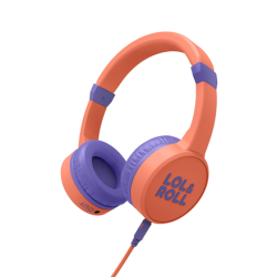 Energy Sistem Lol&Roll Pop Kids Headphones Orange (Music Share, Detachable Cable, 85 dB Volume Limit, Microphone) | Energy Sistem | Headphones | Lol&Roll Pop Kids | Wired | On-Ear | 451869