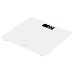 Adler | Bathroom scale | AD 8157w | Maximum weight (capacity) 150 kg | Accuracy 100 g | Body Mass Index (BMI) measuring | White