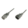 Digitus | Power Cord extension cable  C13 - C14, | AK-440201-018-S | Black
