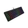 Fury Tiger Gaming keyboard, RGB LED light, US, Black, Wired, USB Type-A