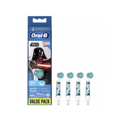 Oral-B Toothbruch replacement  EB10 4 Star wars Heads, For kids, Number of brush heads included 4 | EB10 4 refill Star wars