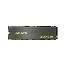 ADATA LEGEND 840 1000 GB, SSD form factor M.2 2280, SSD interface PCIe Gen4x4, Write speed 4500 MB/s, Read speed 5000 MB/s | ALEG-840-1TCS