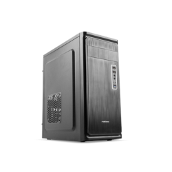 Natec PC Case Armadillo Grey, Midi Tower, Power supply included No | NPC-0855