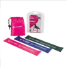 Pure2Improve | Body Shaper Bands, Set of 3 | Green, Pink and Purple