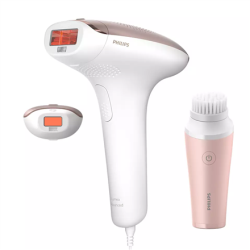 Philips Lumea Advanced IPL - Hair removal Device  BRI922/00 Operating time (max) Armpit - 2,5; Bikini - 4; Lower leg - 15; Face areas - 2 min, Number of power levels 5, White/Pink