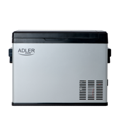 Adler Portable refrigerator with compressor AD 8077 Chest, Free standing, Height 44.5 cm, Total net capacity 40 L, Display, Grey