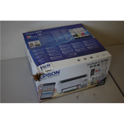 SALE OUT. Epson EcoTank L3256 3-in-1 colour, Print, Scan, Copy, White Epson Multifunctional printer  EcoTank L3256 Contact image sensor (CIS), 3-in-1, Wi-Fi, White,  DAMAGED PACKAGING (pažeista pakuotė) | C11CJ67407SO